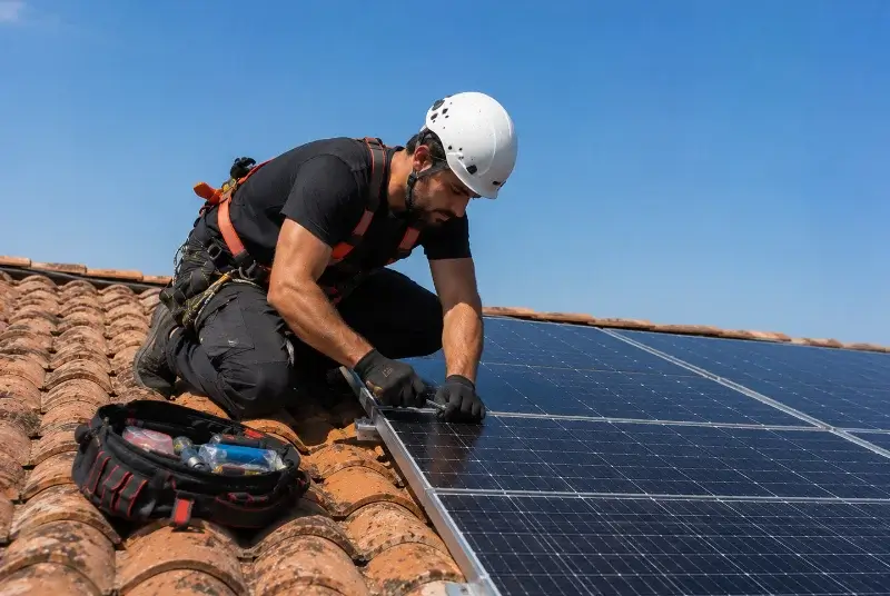 Maintenance et monitoring de panneaux solaires à Jurançon